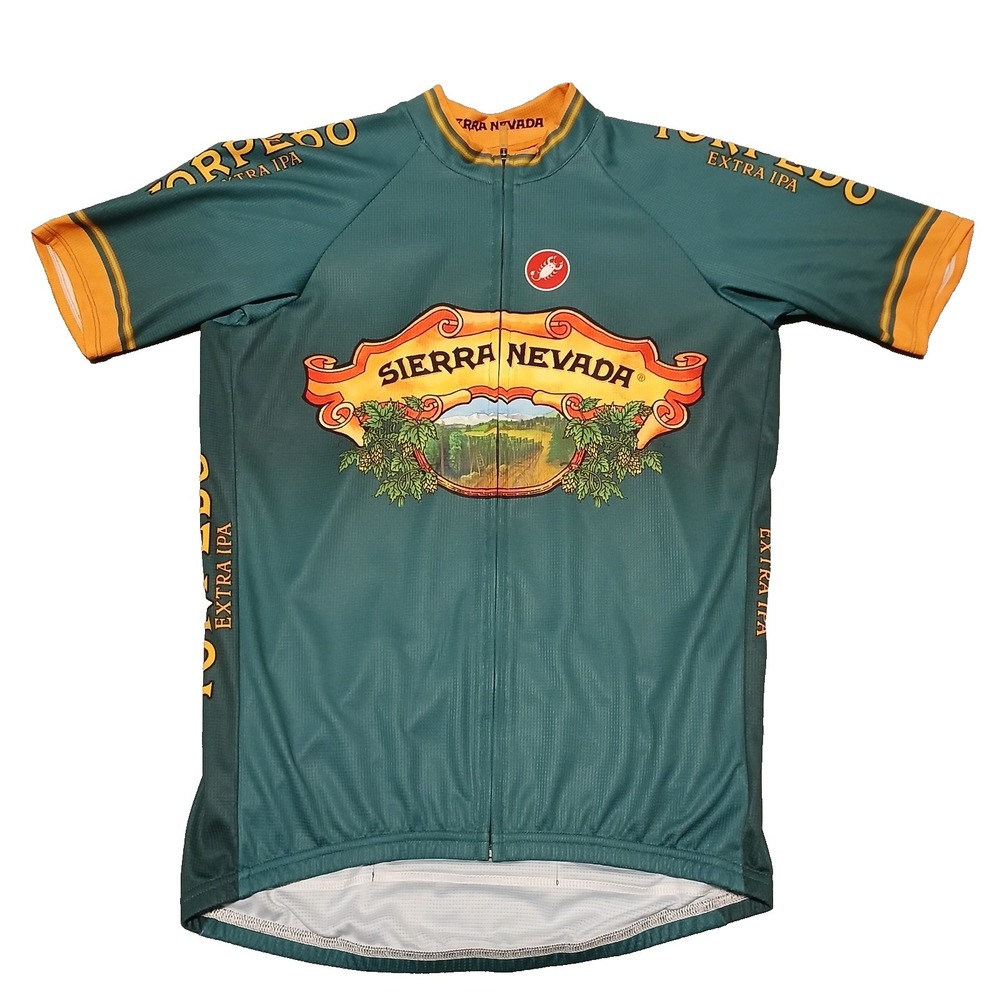 Castelli Sierra Nevada Cycling Racing Jersey Shirt Torpedo Extra IPA Women XXL